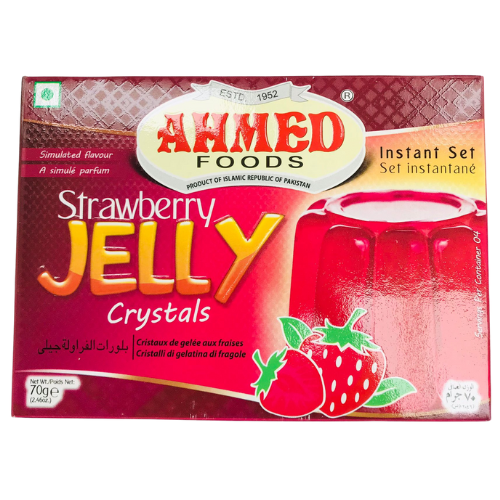 Ahmed Foods Strawberry Flavour Jelly 70g