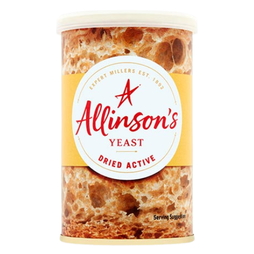 Allison Dried Active Yeast 125g