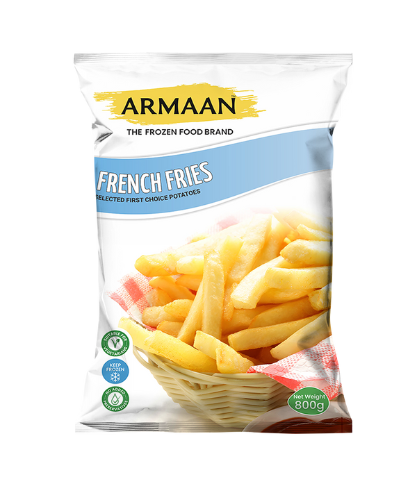 Armaan Frozen French Fries - 800g