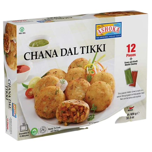 Ashoka Frozen Chana Dal Tikki 8 pcs