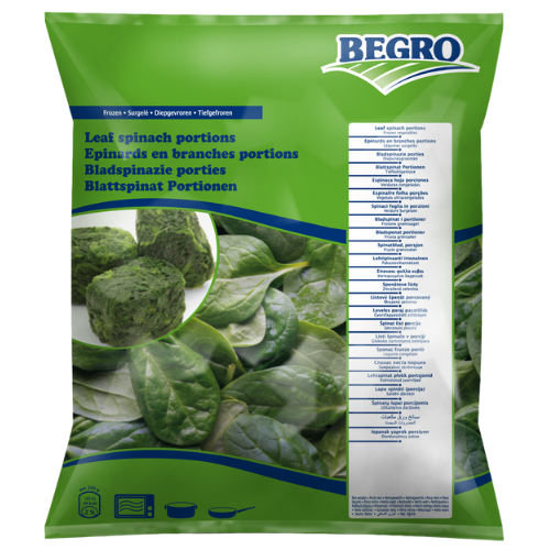 Begro Frozen Chopped Spinach 1kg