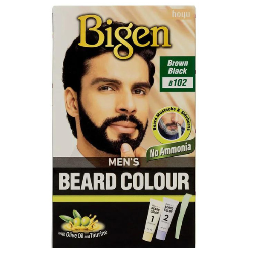 Bigen Brown Black B102 Beard Color