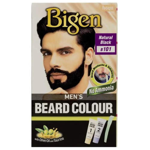Bigen Natural Black 101 Beard Color 1 Pack