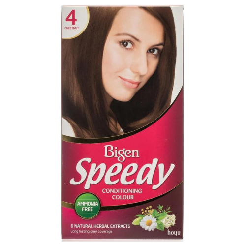 Bigen Women'S Speedy Original Chestnut 4 Hair Colour