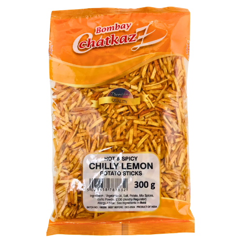 Bombay Chatkaz Chilli Lemon Potato Sticks 200g
