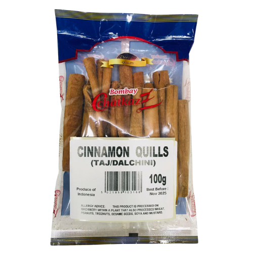 Bombay Chatkaz Cinnamon Quills 100g
