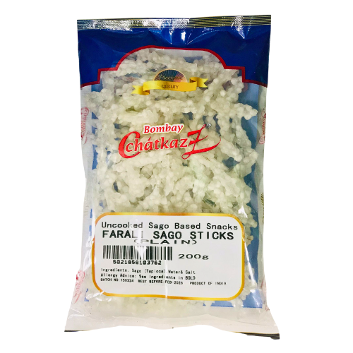 Bombay Chatkaz Farari Sago Sticks plain 200g
