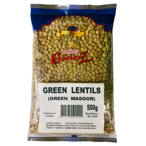 Bombay Chatkaz Green Lentils 500g