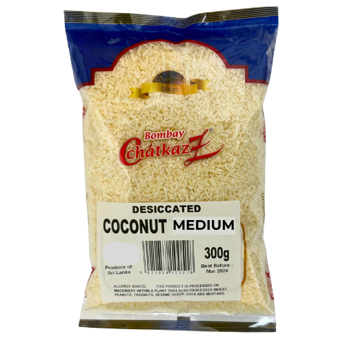 Bombay Chatkaz Medium Desiccated Coconut 300g