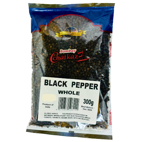 Bombay Chatkaz Whole Black Pepper 300g