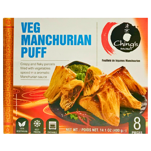 Chings Frozen Veg Manchurian Puff