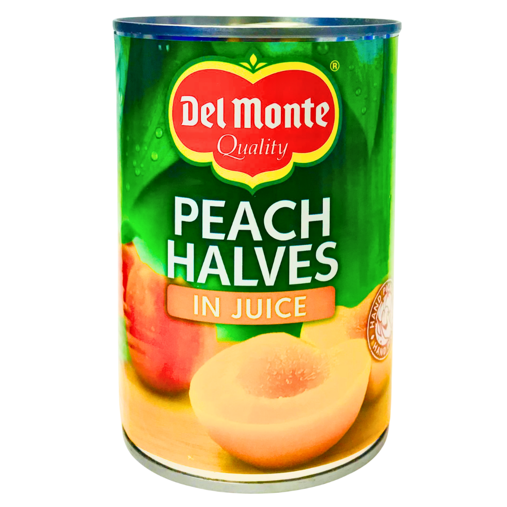 Del Monte Canned Peach Halves In Juice