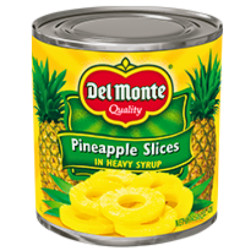 Del Monte Canned Sliced Pineapple 836g
