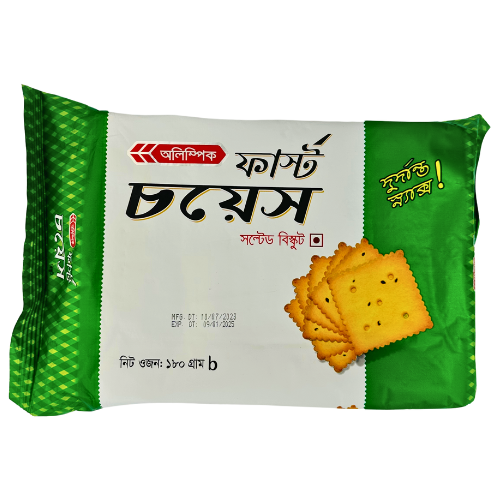 First Choice Salted Biscuits 180g