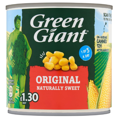 Green Giant Canned Original Sweetcorn 340g