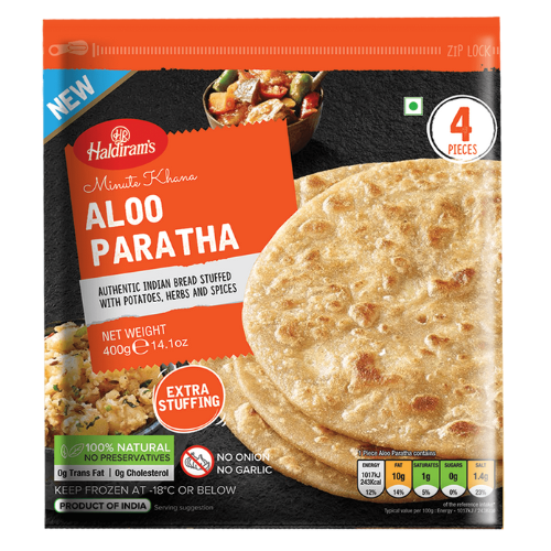 Haldirams Frozen Aloo Paratha 4 pcs