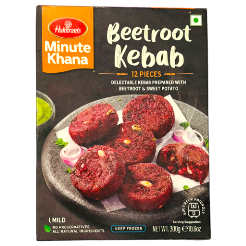 Haldirams Frozen Beetroot Kebabs 300g