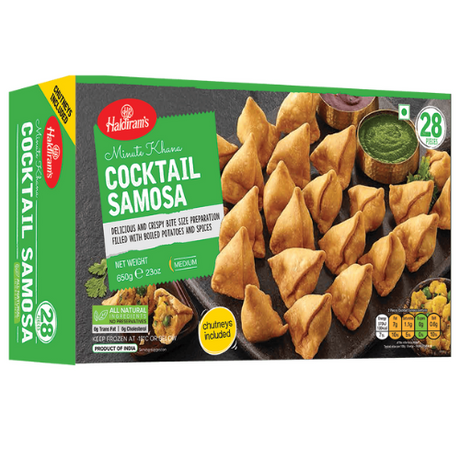 Haldirams Frozen Cocktail Samosas