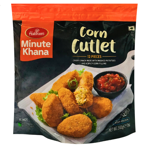 Haldirams Frozen Corn Cutlet