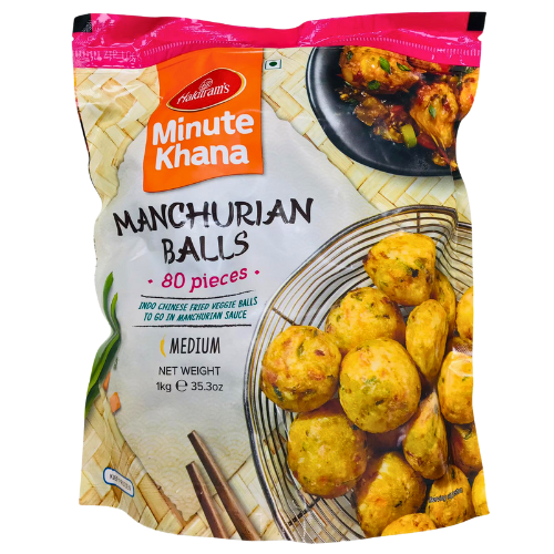 Haldirams Frozen Manchurian Balls 80 pcs