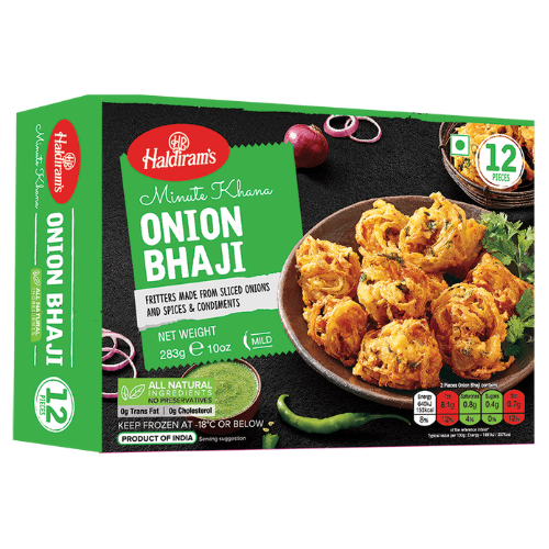 Haldirams Frozen Onion Bhaji 283g