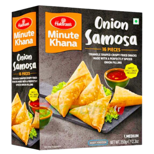 Haldirams Frozen Onion Samosas