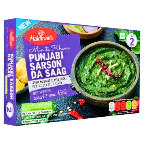 Haldirams Frozen Punjabi Sarson Da Saag 283g