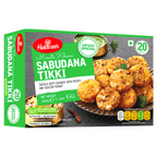 Haldirams Frozen Sabudana Tikki 20 pcs