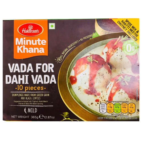 Haldirams Frozen Vada For Dahi Vada 10 pcs
