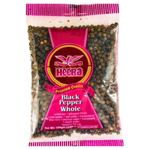 Heera Whole Black Pepper 100g