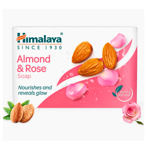 Himalaya Almond And Rose Soap 125g