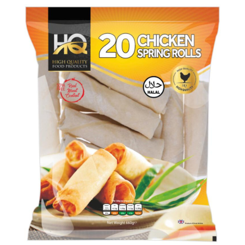 HQ Frozen Chicken Spring Rolls