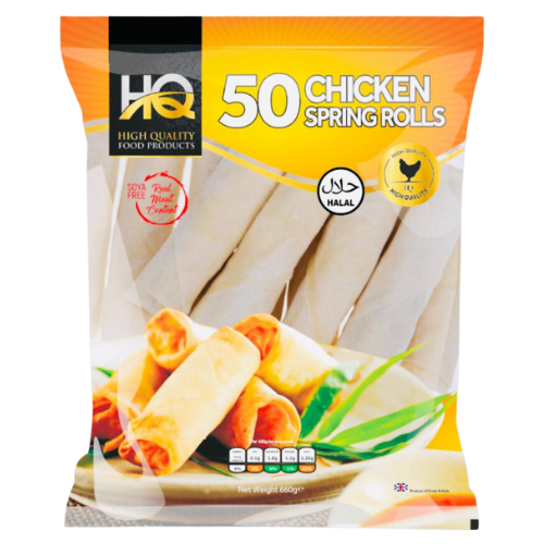 HQ Frozen Chicken Spring Rolls 50pcs
