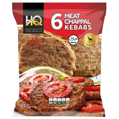 HQ Frozen Meat Chappali Kebabs