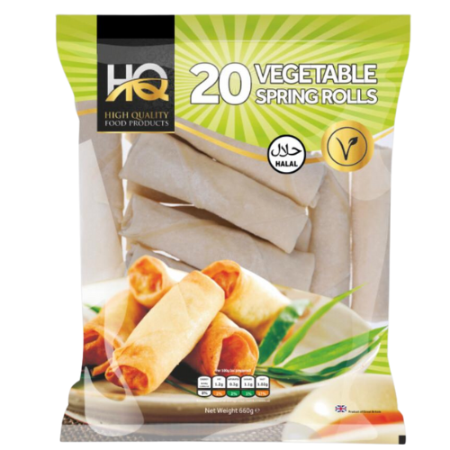 HQ Frozen Vegetable Spring Rolls