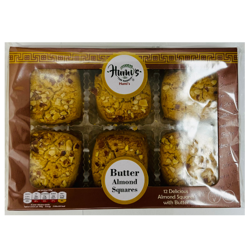 Humi's Butter Almond Square Biscuits