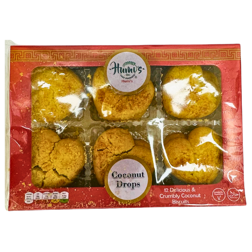 Humi's Coconut Drops Biscuits 18 pcs