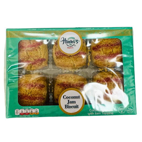 Humi's Coconut Jam Biscuits