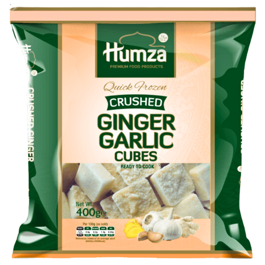 Humza Frozen Crushed Ginger & Garlic