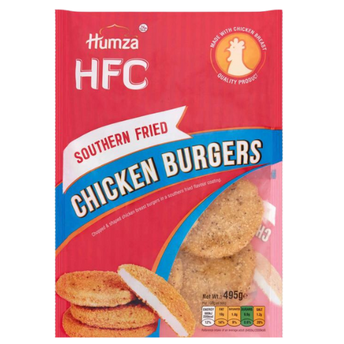 Humza HFC Frozen Southern Fried Chicken Burger