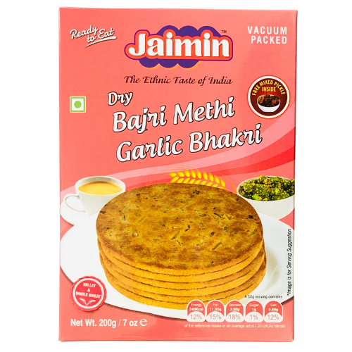 Jaimin Bajri Methi Garlic Bhakri