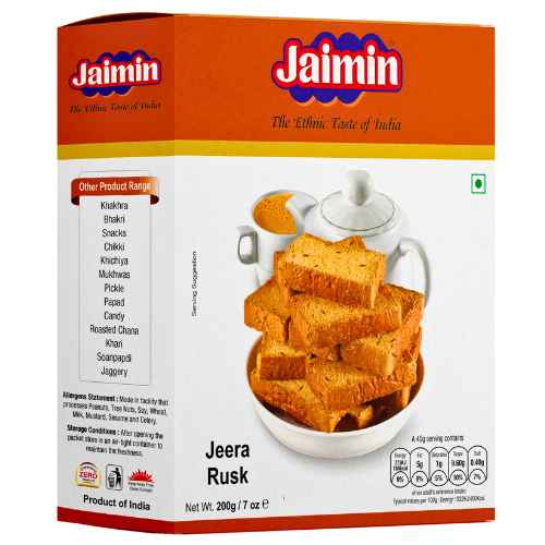 Jaimin Jeera Rusk