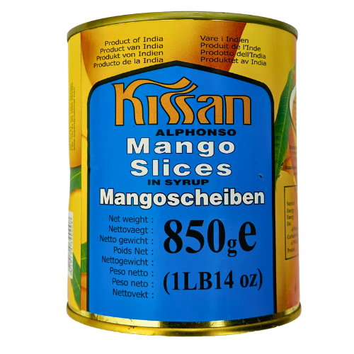 Kissan Canned Alphonso Mango Slices 850g