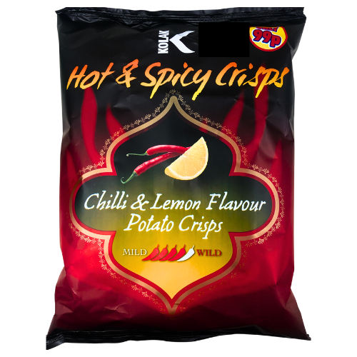 Kolak Chilli Lemon Crisps 25g
