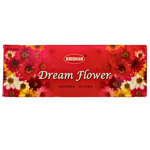 Krishan Dream Flower Incense Sticks 6 Pac x 20 Sticks