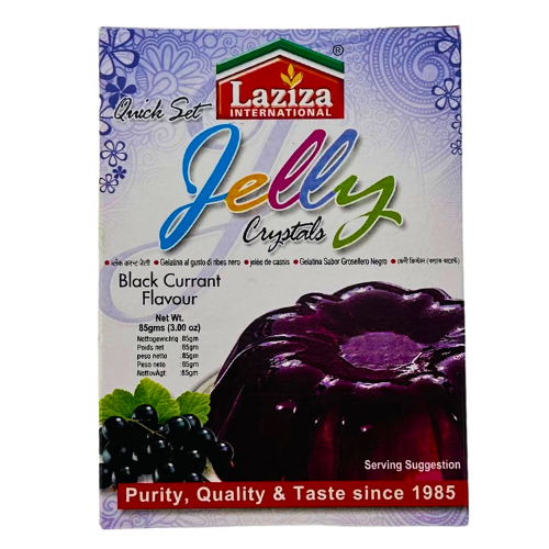 Laziza Black Currant Flavour Jelly 80g