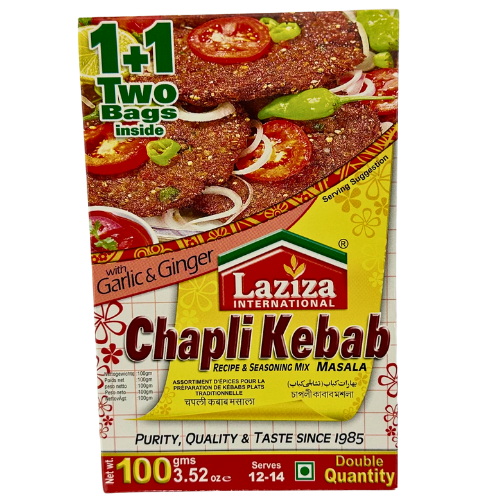 Laziza Chappli Kebab Masala Mix – Variety Foods UK