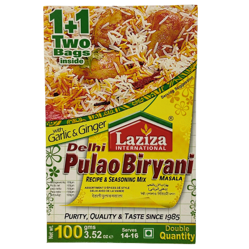 Laziza Delhi Pulao Biryani Masala Mix