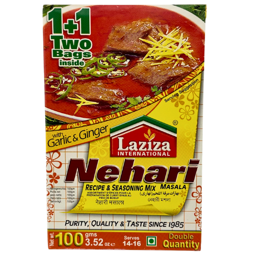Laziza Nihari Recipe & Seasoning Mix Masala