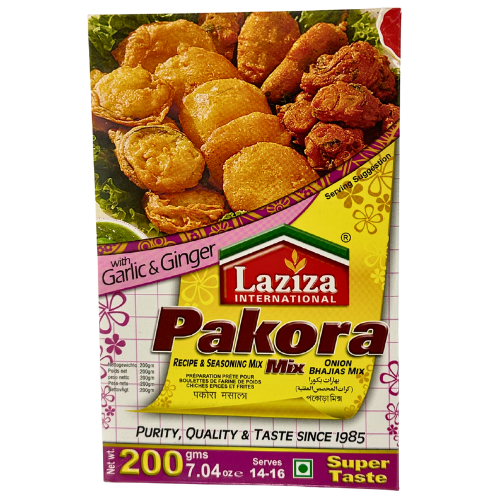 Laziza Pakora Recipe & Seasoning Mix